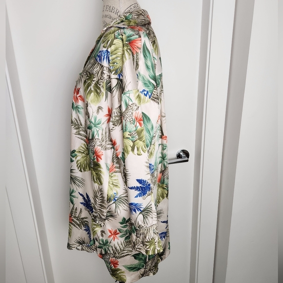 Zara Jungle Tunic Shirt Dress - Picture 2 of 12